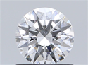 Natural Diamond 0.81 Carats, Round with Excellent Cut, D Color, VS2 Clarity and Certified by GIA