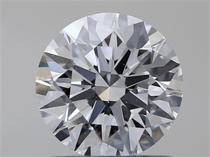 Picture of Natural Diamond 0.83 Carats, Round with Excellent Cut, D Color, VS2 Clarity and Certified by GIA