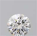 Natural Diamond 0.40 Carats, Round with Excellent Cut, F Color, VVS1 Clarity and Certified by GIA