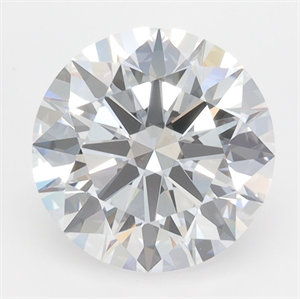 Picture of Lab Grown Diamond 3.02 Carats, Round with Excellent Cut, D Color, VS1 Clarity and Certified by GIA