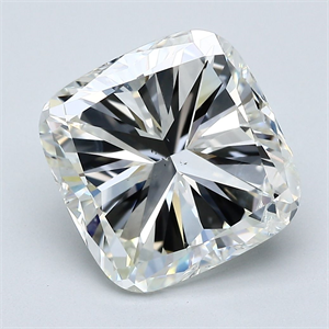 Foto Diamante Natural 5.03 quilates, Del cojín , Color J, claridad I1 y certificado GIA de