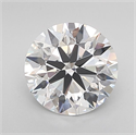 Lab Grown Diamond 2.51 Carats, Round with Ideal Cut, D Color, VVS1 Clarity and Certified by IGI