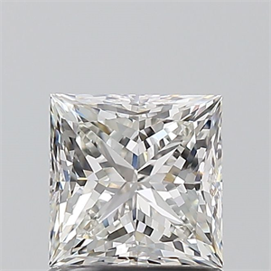 Picture of Natural Diamond 1.20 Carats, Princess with  Cut, I Color, VS1 Clarity and Certified by GIA