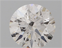 Natural Diamond 0.90 Carats, Round with Excellent Cut, H Color, IF Clarity and Certified by GIA