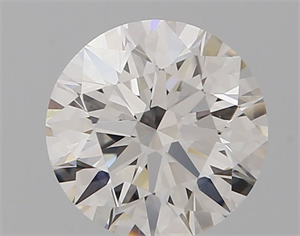 Picture of Natural Diamond 0.90 Carats, Round with Excellent Cut, H Color, IF Clarity and Certified by GIA