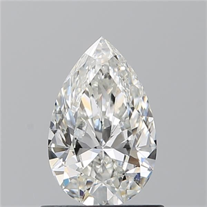 Picture of Natural Diamond 0.82 Carats, Pear with  Cut, G Color, SI1 Clarity and Certified by GIA