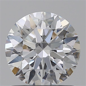 Picture of Lab Grown Diamond 1.01 Carats, Round with Ideal Cut, D Color, VVS1 Clarity and Certified by IGI