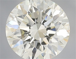 Picture of Natural Diamond 0.70 Carats, Round with Excellent Cut, J Color, VVS2 Clarity and Certified by IGI