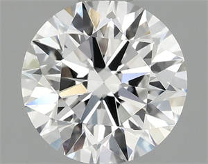 Picture of Lab Grown Diamond 0.98 Carats, Round with Excellent Cut, E Color, VVS2 Clarity and Certified by IGI
