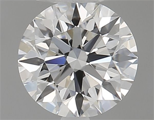 Foto Diamante Natural 0.45 quilates, Redondo , Color G, claridad VVS2 y certificado GIA de