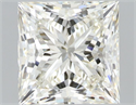 Natural Diamond 1.51 Carats, Princess with  Cut, I Color, VS1 Clarity and Certified by IGI