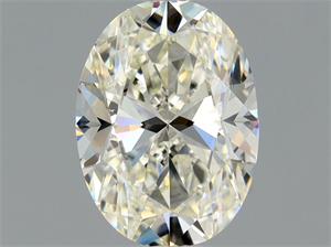 Picture of Natural Diamond 0.90 Carats, Oval with  Cut, K Color, VS1 Clarity and Certified by GIA