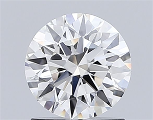 Picture of Lab Grown Diamond 1.09 Carats, Round with Ideal Cut, G Color, VVS2 Clarity and Certified by IGI