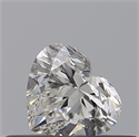 Natural Diamond 0.33 Carats, Heart with  Cut, G Color, VVS1 Clarity and Certified by GIA