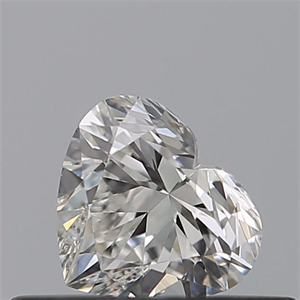 Picture of Natural Diamond 0.33 Carats, Heart with  Cut, G Color, VVS1 Clarity and Certified by GIA