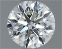 Natural Diamond 0.70 Carats, Round with Very Good Cut, E Color, VVS1 Clarity and Certified by IGI
