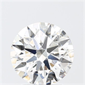 Del inventario de diamantes de laboratorio, 2.54 quilates, Redondo , Color F, claridad VVS2 y certificado IGI