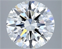 Del inventario de diamantes de laboratorio, 5.01 quilates, Redondo , Color G, claridad VVS1 y certificado IGI