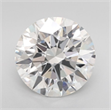 Del inventario de diamantes de laboratorio, 3.01 quilates, Redondo , Color F, claridad VVS2 y certificado IGI