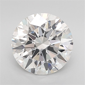 Picture of Lab Grown Diamond 3.01 Carats, Round with Ideal Cut, F Color, VVS2 Clarity and Certified by IGI
