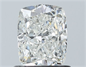 Natural Diamond 1.01 Carats, Cushion with  Cut, H Color, VS1 Clarity and Certified by GIA