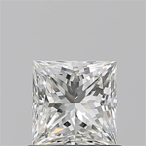 Picture of Natural Diamond 0.80 Carats, Princess with  Cut, I Color, VVS1 Clarity and Certified by GIA