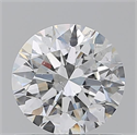 Natural Diamond 0.90 Carats, Round with Excellent Cut, F Color, SI2 Clarity and Certified by GIA