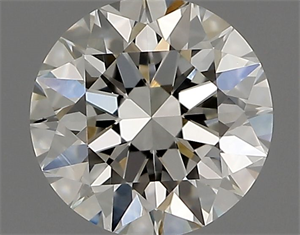 Foto Diamante Natural 0.52 quilates, Redondo , Color J, claridad VS1 y certificado GIA de