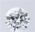 Lab Grown Diamond 3.03 Carats, Round with Ideal Cut, D Color, VVS1 Clarity and Certified by IGI