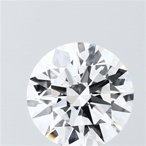Picture of Lab Grown Diamond 1.50 Carats, Round with Ideal Cut, D Color, VVS2 Clarity and Certified by IGI