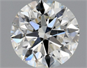 Diamante Natural 0.90 quilates, Redondo , Color I, claridad SI2 y certificado GIA