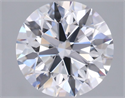 Del inventario de diamantes de laboratorio, 2.01 quilates, Redondo , Color D, claridad VVS2 y certificado IGI