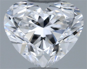 Picture of Natural Diamond 0.50 Carats, Heart with  Cut, D Color, VS1 Clarity and Certified by GIA