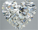 Natural Diamond 5.04 Carats, Heart with  Cut, I Color, VVS2 Clarity and Certified by GIA