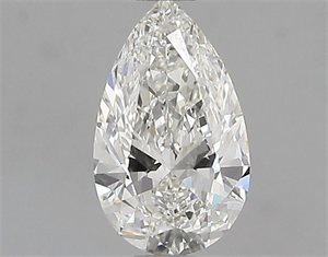Picture of Natural Diamond 0.80 Carats, Pear with  Cut, I Color, IF Clarity and Certified by GIA