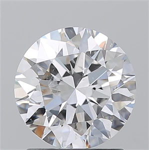 Foto Diamante Natural 1.50 quilates, Redondo , Color E, claridad SI2 y certificado GIA de
