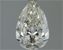 Natural Diamond 1.51 Carats, Pear with  Cut, J Color, SI1 Clarity and Certified by IGI