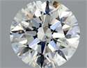 Natural Diamond 1.00 Carats, Round with Excellent Cut, H Color, SI1 Clarity and Certified by GIA