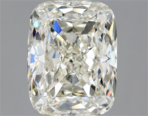 Foto Diamante Natural 1.70 quilates, Del cojín , Color K, claridad VS2 y certificado GIA de