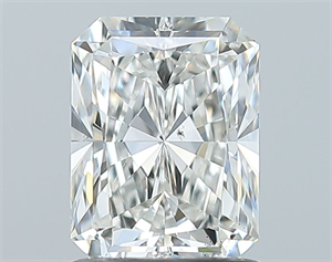 Picture of Natural Diamond 1.27 Carats, Radiant with  Cut, H Color, SI1 Clarity and Certified by GIA
