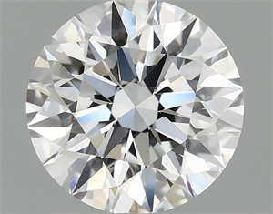 Picture of Lab Grown Diamond 1.10 Carats, Round with Excellent Cut, D Color, VVS2 Clarity and Certified by IGI