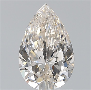 Picture of Natural Diamond 0.90 Carats, Pear with  Cut, J Color, VVS1 Clarity and Certified by GIA