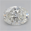 Natural Diamond 3.30 Carats, Oval with  Cut, I Color, VS1 Clarity and Certified by GIA