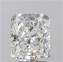 Natural Diamond 2.01 Carats, Radiant with  Cut, E Color, SI1 Clarity and Certified by GIA