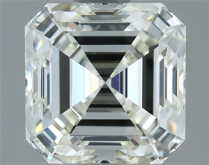 Foto Diamante Natural 1.16 quilates, Asscher , Color J, claridad VS1 y certificado IGI de