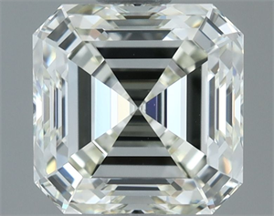Picture of Natural Diamond 1.16 Carats, Asscher with  Cut, J Color, VS1 Clarity and Certified by IGI