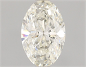 Diamante Natural 0.71 quilates, Ovalado , Color K, claridad I1 y certificado GIA
