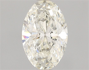 Picture of Natural Diamond 0.71 Carats, Oval with  Cut, K Color, I1 Clarity and Certified by GIA