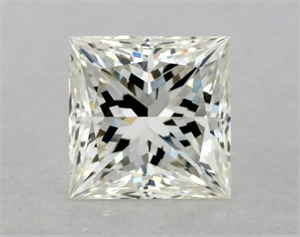 Foto Diamante Natural 1.29 quilates, Princesa , Color I, claridad VVS2 y certificado GIA de