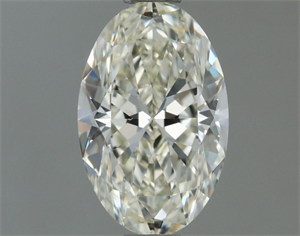 Picture of Natural Diamond 0.70 Carats, Oval with  Cut, J Color, VVS1 Clarity and Certified by IGI